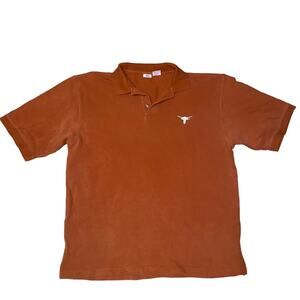 University Co-Op Campus Wear University of Texas Austin Longhorn polo shirt XXL